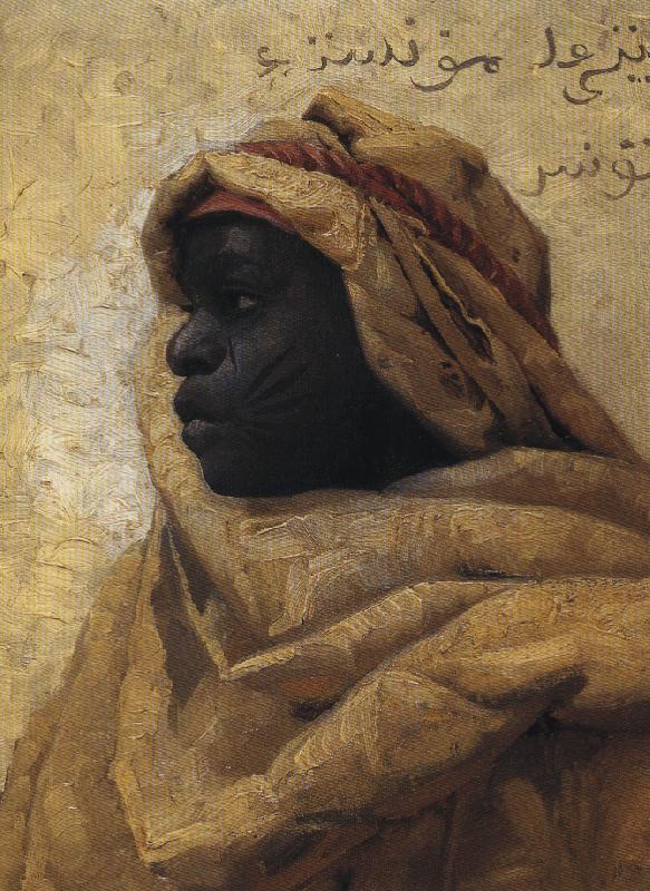 Peder Monsted Portrait of a Nubian
